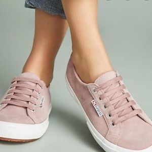 Superga Cory Sneakers, Rose Suede NWT SZ. 39.5